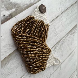 Multi-strand beaded bracelet